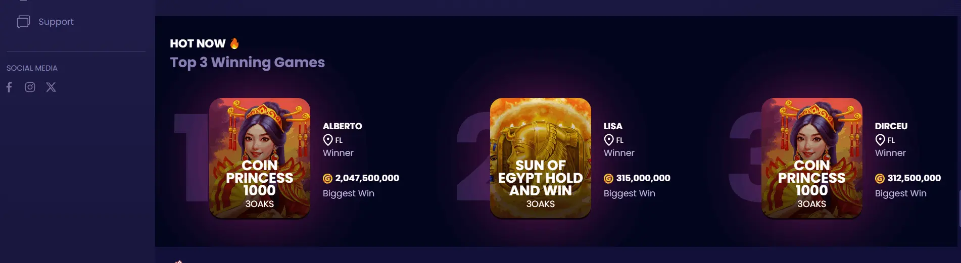 Modo Casino Games
